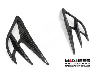 Alfa Romeo 4C Carbon Fiber Rear Extreme Air Extractor Set - Spyder